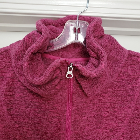 Alpine Design Pink Purple Fleece Jacket - Picture 3 of 9